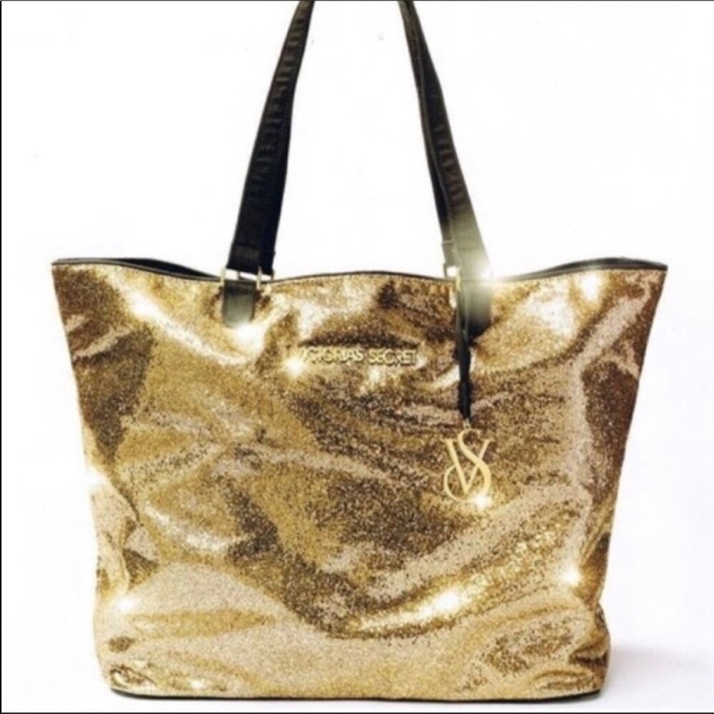 Victoria’s Secret Large fantasy glitter Tote